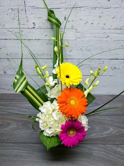 Trio de gerberas