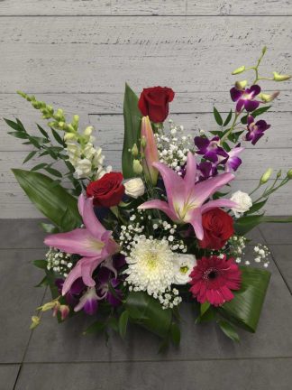 Arrangement mauve